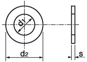 DIN 125 Form A Washers